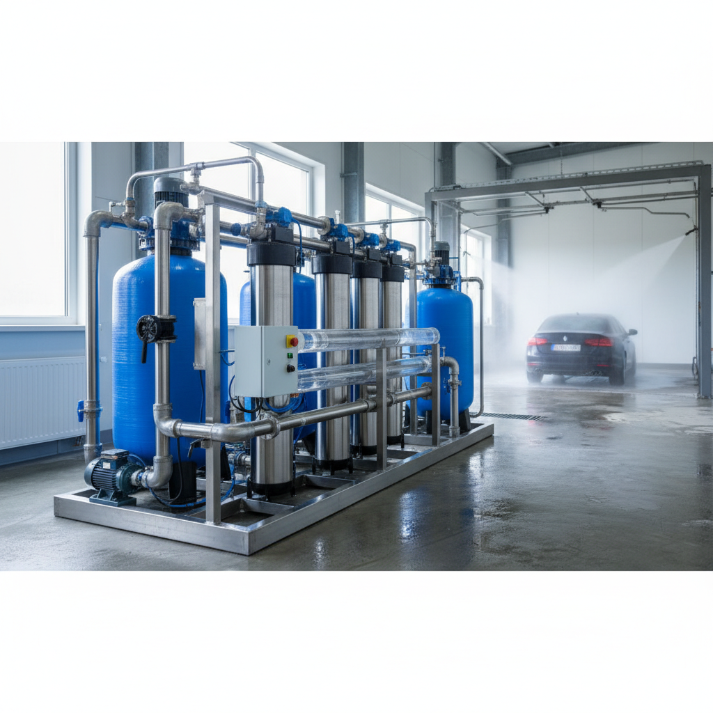 фото Водоподготовка для автомойки: системы фильтрации и очистки воды