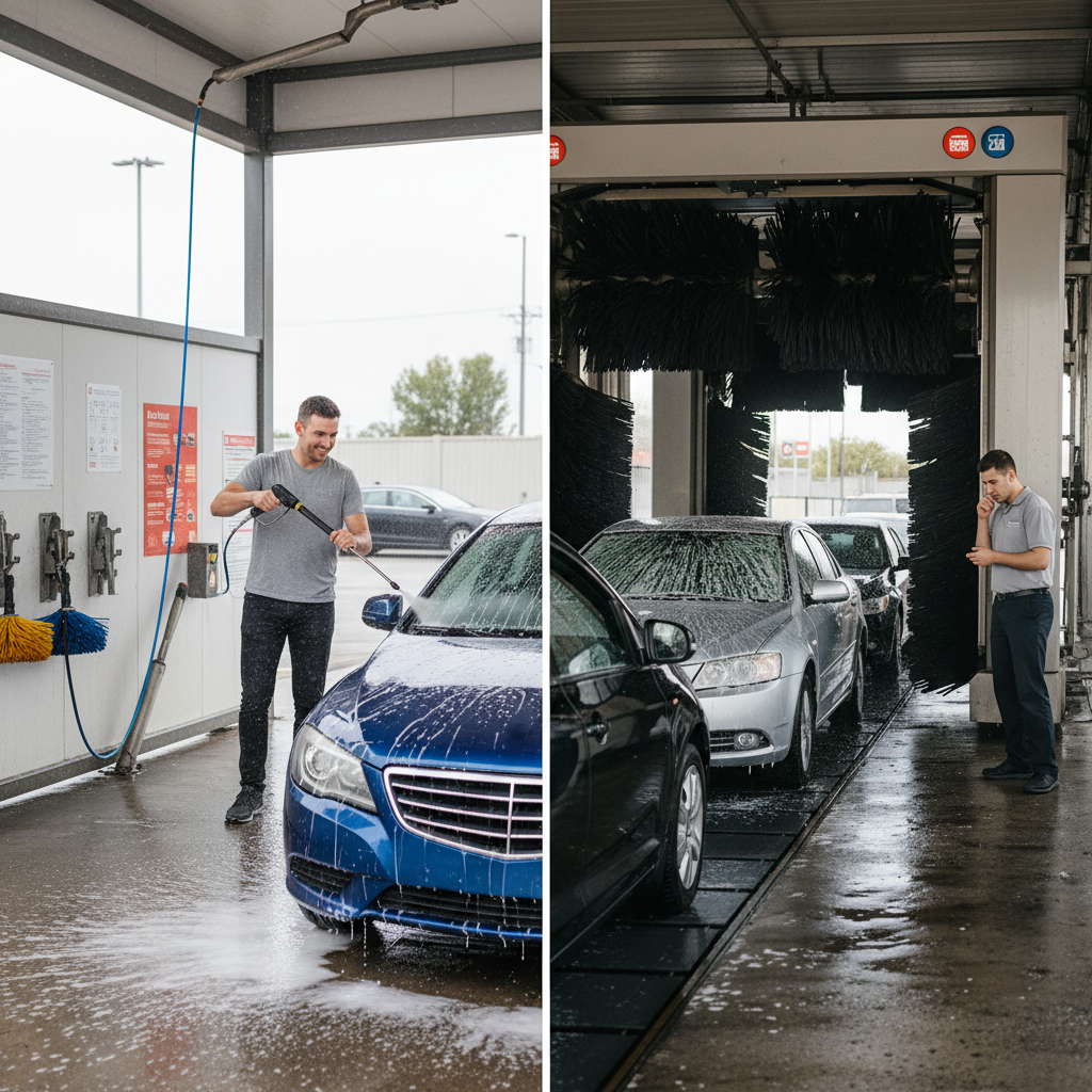 фото Преимущества автомоек самообслуживания перед классическими мойками