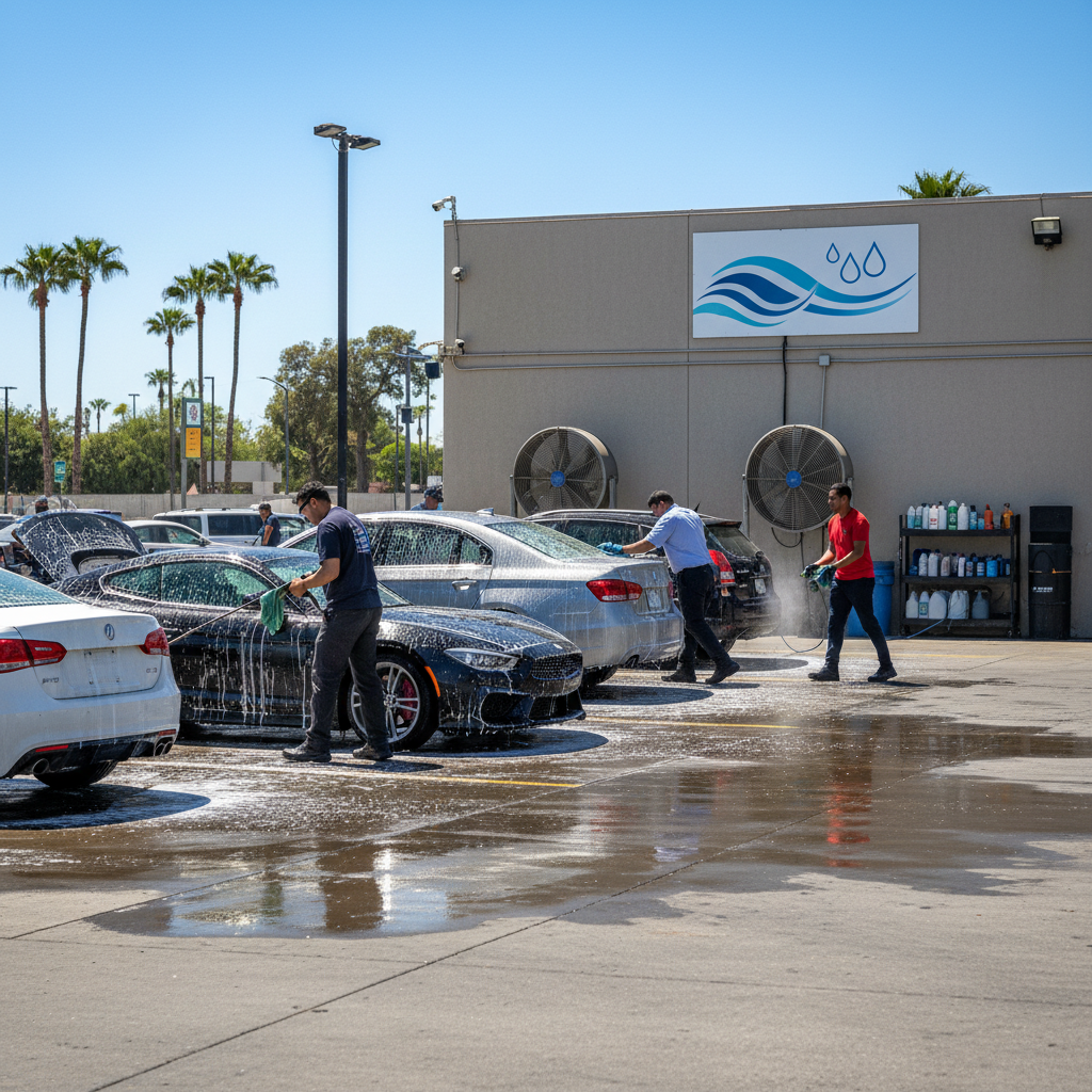 фото Летние нагрузки на автомойку: подготовка и профилактика