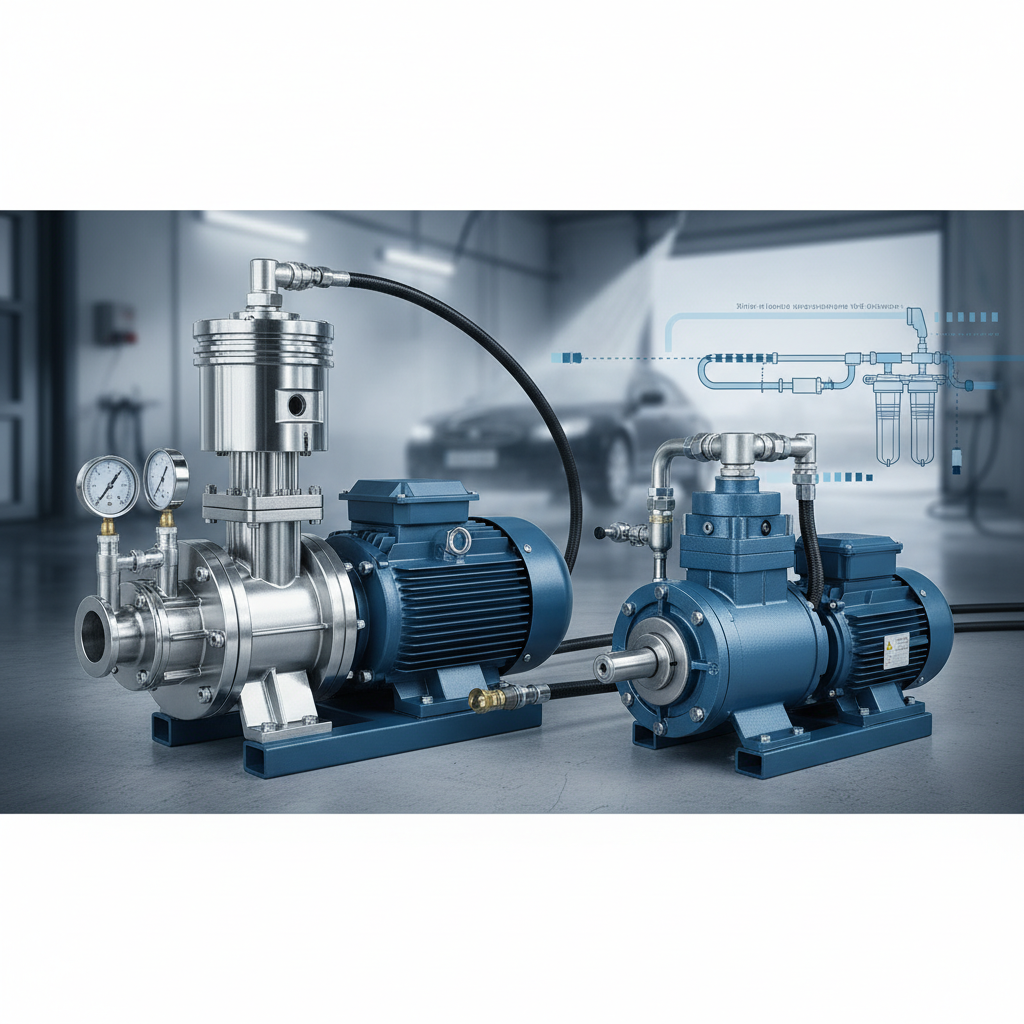 фото Насосы для автомойки: типы и характеристики