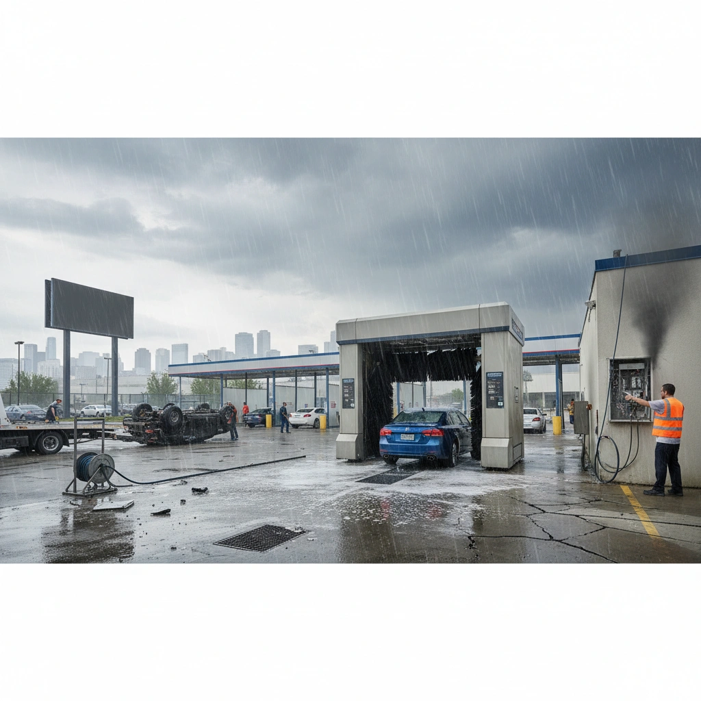 фото Страхование автомойки: какие риски покрывать