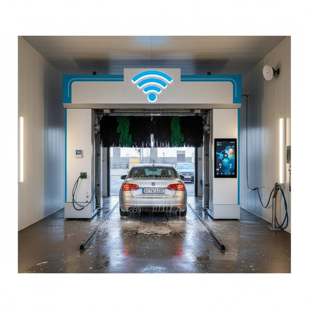 фото Wi‑Fi на автомойке: зачем нужен и как настроить