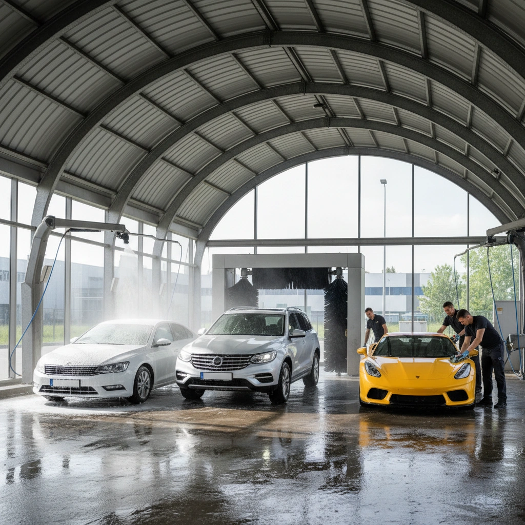 фото Время мойки автомобиля: от чего зависит и как сократить